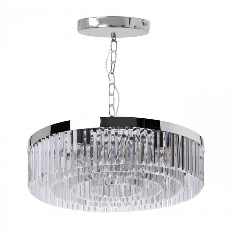 Lampa kryształowa wisząca APP1532-8CP Chrom