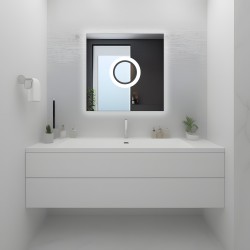 LUSTRO ŚCIENNE LED 60x60 YH-BL-12