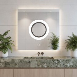 LUSTRO ŚCIENNE LED 60x60 YH-BL-12