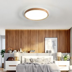 Lampa sufitowa Plafon G116-C 40CM WOOD