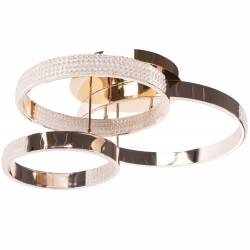 Lampa sufitowa nowoczesna LED G003-C Złota