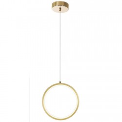 LAMPA WISZĄCA LED G112-CP Złota