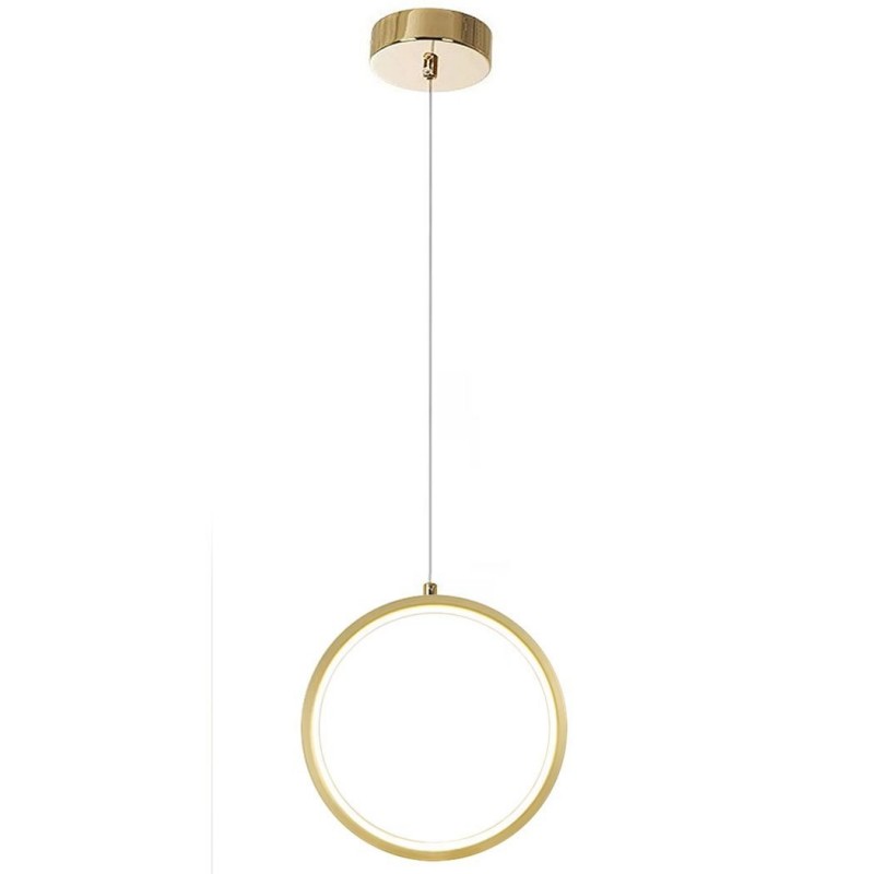 LAMPA WISZĄCA LED G112-CP Złota