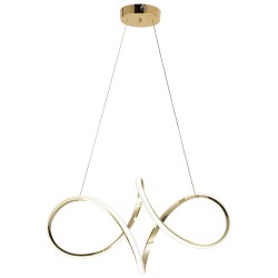 LAMPA WISZĄCA LED G081-1CP Złota