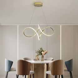 LAMPA WISZĄCA LED G081-1CP Złota