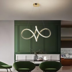 LAMPA WISZĄCA LED G081-1CP Złota