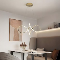 LAMPA WISZĄCA LED G081-1CP Złota