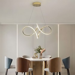 LAMPA WISZĄCA LED G081-1CP Złota