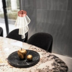 Lampa sufitowa APP1765-1CP Różowe Złoto