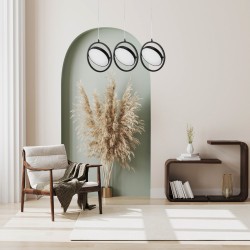 LAMPA WISZĄCA LED APP1790-CP Czarna