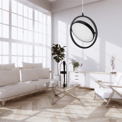 LAMPA WISZĄCA LED APP1790-CP Czarna