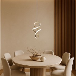 LAMPA WISZĄCA LED G074-1CP Złota