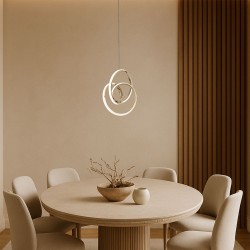 LAMPA WISZĄCA LED G076-1CP Złota