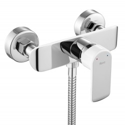 Bateria prysznicowa ze słuchawką REA BLOOM biała chrom