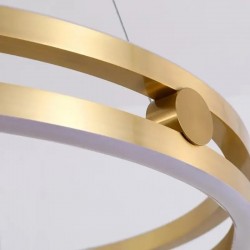 Lampa wisząca LHJ015-CP 60 CM GOLD