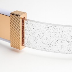 LAMPA SUFITOWA WISZĄCA LED LHJ060-CP ZŁOTA