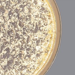 LAMPA WISZĄCA KRYSZTAŁOWA LED LHJ100-1CP Złota