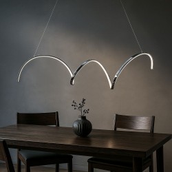 LAMPA SUFITOWA WISZĄCA LED LHJ025-CP CHROME