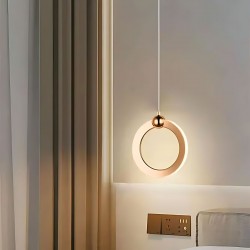 LAMPA SUFITOWA WISZĄCA LED LHJ101-1CP ZŁOTA