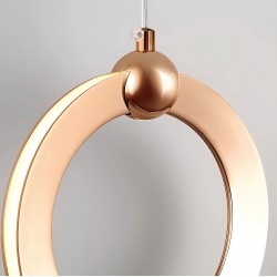 LAMPA SUFITOWA WISZĄCA LED LHJ101-1CP ZŁOTA