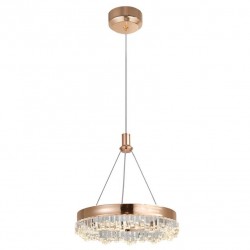 LAMPA WISZĄCA LED LHJ097-CP JASNE RÓŻOWE ZŁOTO