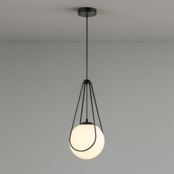 LAMPA SUFITOWA WISZĄCA APP1792-1CP 20cm Czarna
