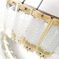 LAMPA SUFITOWA WISZĄCA LED APP1767-CP ZŁOTA