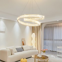 LAMPA SUFITOWA WISZĄCA LED APP1767-CP ZŁOTA