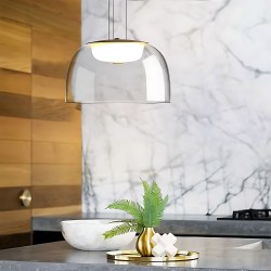 LAMPA WISZĄCA LED APP1690-1PC B Złota