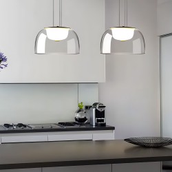 LAMPA WISZĄCA LED APP1690-1PC B Złota