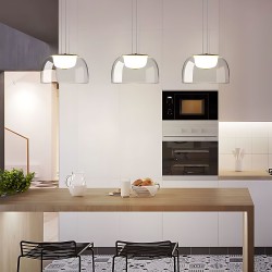 LAMPA WISZĄCA LED APP1690-1PC B Złota