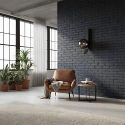 KINKIET ŚCIENNY APP1757-1W CZARNY CHROM