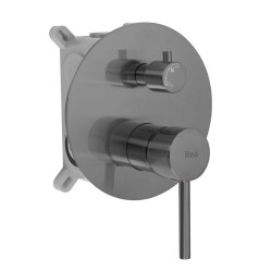 Bateria wannowa podtynkowa Rea Lungo Tytan + Box