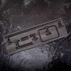 Zestaw akcesoriów łazienkowych GRID Czarny 4 elementy