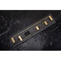 Zestaw akcesoriów łazienkowych Mati Złoty 4 elementy