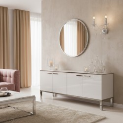 KINKIET ŚCIENNY EBT017-2W Transparentny