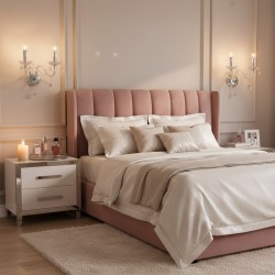 KINKIET ŚCIENNY EBT017-2W Transparentny