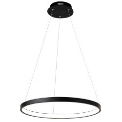 LAMPA SUFITOWA WISZĄCA LHJ012-CP 80cm Czarna