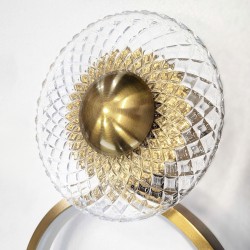 KINKIET ŚCIENNY LED LHJ071-W Szczotkowane Złoto