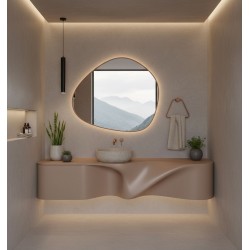 Wieszak łazienkowy Tomi 5810 Miedź Szczotkowana