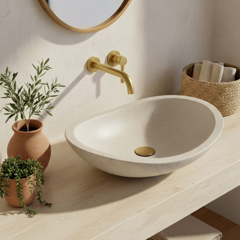 Umywalka nablatowa Rea Leona