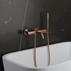 Bateria wannowa Rea Lungo Diamond Miedziana