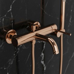 Bateria wannowa Rea Lungo Diamond Miedziana