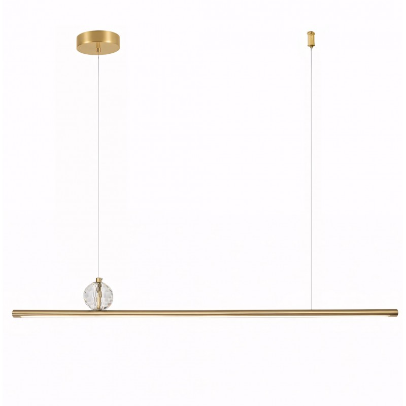 Lampa wisząca LED APP1778-CP Złota Szczotkowana