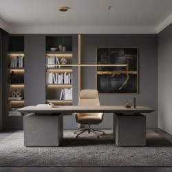 Lampa wisząca LED APP1778-CP Złota Szczotkowana