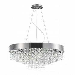 Lampa sufitowa wisząca APP1786-16CP 60 cm Chrom