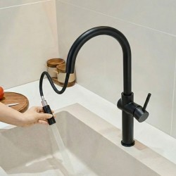 Bateria kuchenna Rea Fresh High Czarna