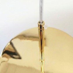 LAMPA SUFITOWA WISZĄCA LED APP1686-1CP 30CM ZŁOTA