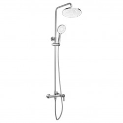 Zestaw natryskowy Rea Ontario Nikiel Szczotkowany