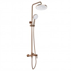 Zestaw natryskowy Rea Ontario Miedź Szczotkowana